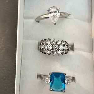 Sterling Silver Rings - Classic Shiny Finish